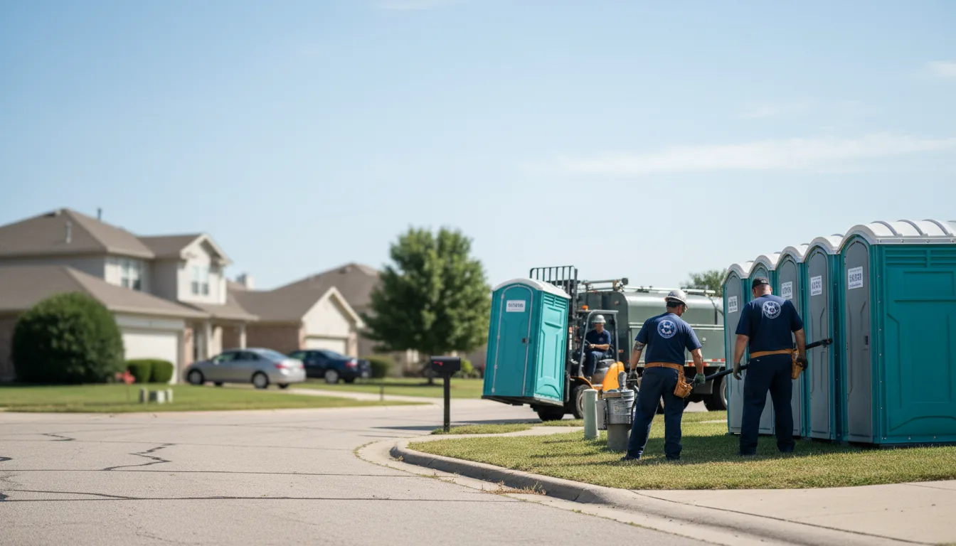 Porta Potty Rental in Farina, IL near me